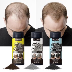 Hair Fiber Manufacturer - Hair Building for Thicker Fuller Look 30g Unisex Private Label MOOYAM