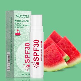 Lip Balm Manufacturer - Watermelon SPF30 for Moisturizing Smoothing 3 Types MOOYAM