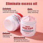 Body Scrub Manufacturer - Bikini Area Strawberry Scrub for Inner Thigh Whitening Exfoliating MOOYAM