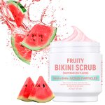 Body Scrub Manufacturer - Bikini Area Watermelon Scrub for Inner Thigh Whitening Exfoliating MOOYAM