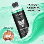 Cleaning Liquid Manufacturer - Vegetable Oils Glycerin Green Soap for Tattoo Pigment Blood Stain 300ml MOOYAM
