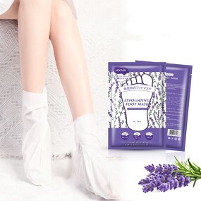 Foot Mask Manufacturer - Lavender Exfoliating for Whitening Moisturizing 40g Wholesale Private Label OEM MOOYAM