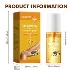 Body Care Oil Manufacturer - Coconut Oil After Hair Removal for Repair Nourishing Radiance Private Label OEM MOOYAM