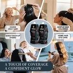 Hair Dye Cream Manufacturer - Dyeglow Black 500ml*2 - 5 Min Grey Coverage, Vibrant Color, Plant Extract, Lasting Fragrance