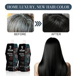 Hair Dye Cream Manufacturer - Dyeglow 500ml*2 - Color & Care in One, Ammonia Free, No Stick, Lasting Brightness