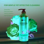 Shower Gel Manufacturer - Home Care Floral Rose - Removes Back Acne, Improves Skin Texture, Refreshing Non-Drying, Oem