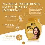 Hair Mask Manufacturer - Organic Cornstarch 1000g Large Capacity - Plant Extract, Restore Hair Shiny, Non-sticky