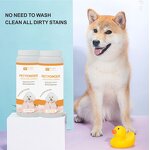 Pet Powder Manufacturer - New Fluffy Powder 100g - Mild Formula, Dry Refreshing Cleaning, Nourish, Acarus Killing Anti-insect