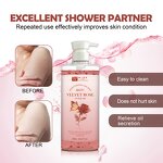 Body Wash Manufacturer - Home Rose Shower Gel - Oil Control Lightening Refreshing, Perfumed, Herbal Formula, Amino Acids