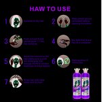 Hair Dye Gel Manufacturer - Ginseng Black 500ml*2 - Healthy Ingredient, 100% Grey Cover, Fast Dye, Not Touch Skin