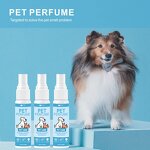 Pet Perfume Spray Manufacturer - Wiseking 100ml - Natural Plant Deodorizing, Anti-bacterial, Long-lasting Fragrance