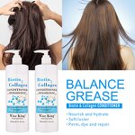 Conditioner Manufacturer - Hot Sale Biotin & Collagen 500ml - Pure Plant Essence, Deep Moisturizing Sulfate Free, for Damaged Hair