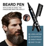 Beard Pen Cream Manufacturer - Personal for Grey Hair 32g - Easy Use Faster, Beard Shaping, Herbal Extract, Temporary