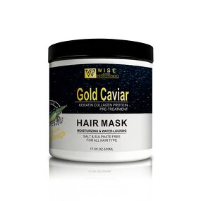 Hair Mask Manufacturer - Golden Caviar Intensive Repair - with Keratin Collagen, for Dry Damaged Hair, Sulfate Free, Salon Use