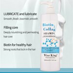 Shampoo Manufacturer - Factory OEM Biotin Collagen Anti Hair Loss 500ml - Smooth, Shampoo & Conditioner Set, Hair Growth Organic
