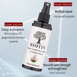 Hair Growth Spray Manufacturer - New Biotin 100ml - Organic Toner Lotion Serum for Dry Hair, OEM/ODM, Wholesale
