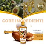 Hair Oil Manufacturer - Salon-grade Moroccan Argan 200ml - Olive Oil, Deep Nourishing Smoothing, Private Label