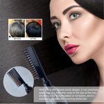 Hair Dye Shampoo Manufacturer - Professional Apple Pro 200ml - Black Color with Comb, Plant Extract, No Skin Stain, Factory