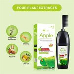 Hair Dye Shampoo Manufacturer - Organic Apple Pro Black - Herbal Formula, Black Permanent, for Women, Fast Cover, Natural Look