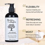 Shampoo Manufacturer - New Biotin & Collagen Anti Frizz Hair Loss - Smooth and Shine, Repairs Damage, Hair Growth