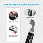 Beard Color Manufacturer - Just for Men Instant 80ML - Shampoo Dye with Comb, Herbal, Instant & Permanent Color