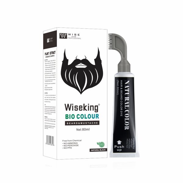 Beard Color Manufacturer - Just for Men Instant 80ML - Shampoo Dye with Comb, Herbal, Instant & Permanent Color