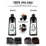 Hair Dye Shampoo Manufacturer - Natural Plant Biotin - No Chemical, Black Dye Ginger, Argan Oil, Repair Damage