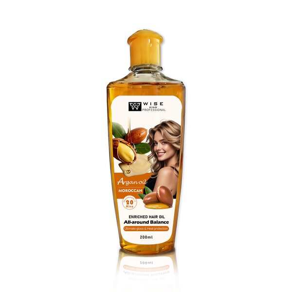 Hair Oil Manufacturer - Salon-grade Moroccan Argan 200ml - Olive Oil, Deep Nourishing Smoothing, Private Label