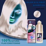 Hair Color Shampoo Manufacturer - Organic Argan Oil - Natural Black Permanent 5 Min Cream, Nourishing, Long Lasting, Ammonia Free