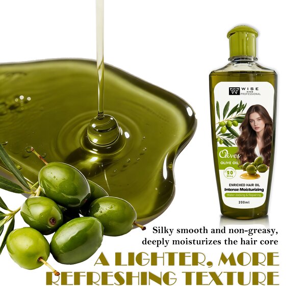 Hair Oil Serum Manufacturer - Personal Care Olive Extract - Deep Nourishing, Water Locking, Repairs Split Ends, Plant Extract