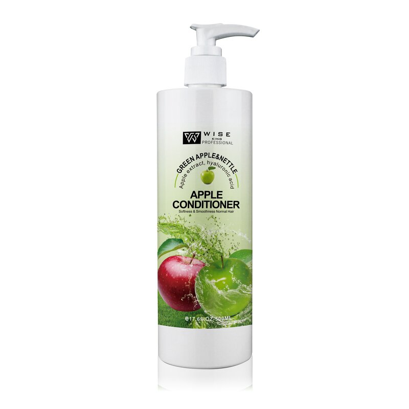 Hair Conditioner Manufacturer - Popular Organic with Apple 500ml - for Dry Hair, Deep Moisturizing, Refreshing, Anti Frizzy