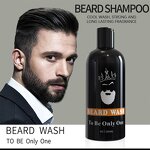 Beard Wash Foam Manufacturer - for Men 280ml - Plant Extract, Daily Cleansing, Keeps Moisturize & Smooth Luster, Factory