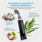 Beard Hair Dye Cream Manufacturer - New Design 80ML - Easy Application, Mild Non-Irritating, Darkening Men Black, Cover Gray