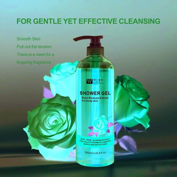Shower Gel Manufacturer - Body Beauty Care Rose - Deep Cleansing Moisturizing, Lasting Romantic Fragrance, Smooth Skin