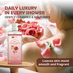Shower Gel Manufacturer - Daily Use Rose Body Wash - Deep Cleansing Smooth Skin, Fine Dense Foam, Nourish Formula, for Women