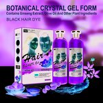 Hair Dye Gel Manufacturer - Organic Ginseng 500ml*2 - Permanent, Low Ammonia, Plant Extract, All Hair Types, for Salon
