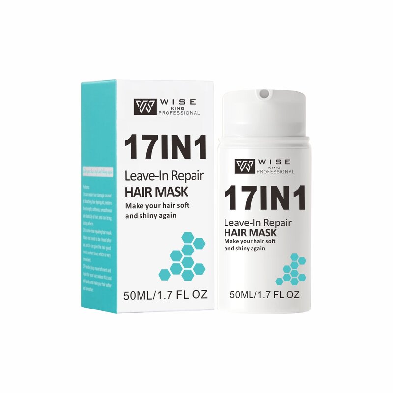 Hair Mask Manufacturer - Leave-in 17 In1 Repair 50ml - Molecular Repair, Moisturizing Treatment, Enhance Shine, Argan Oil