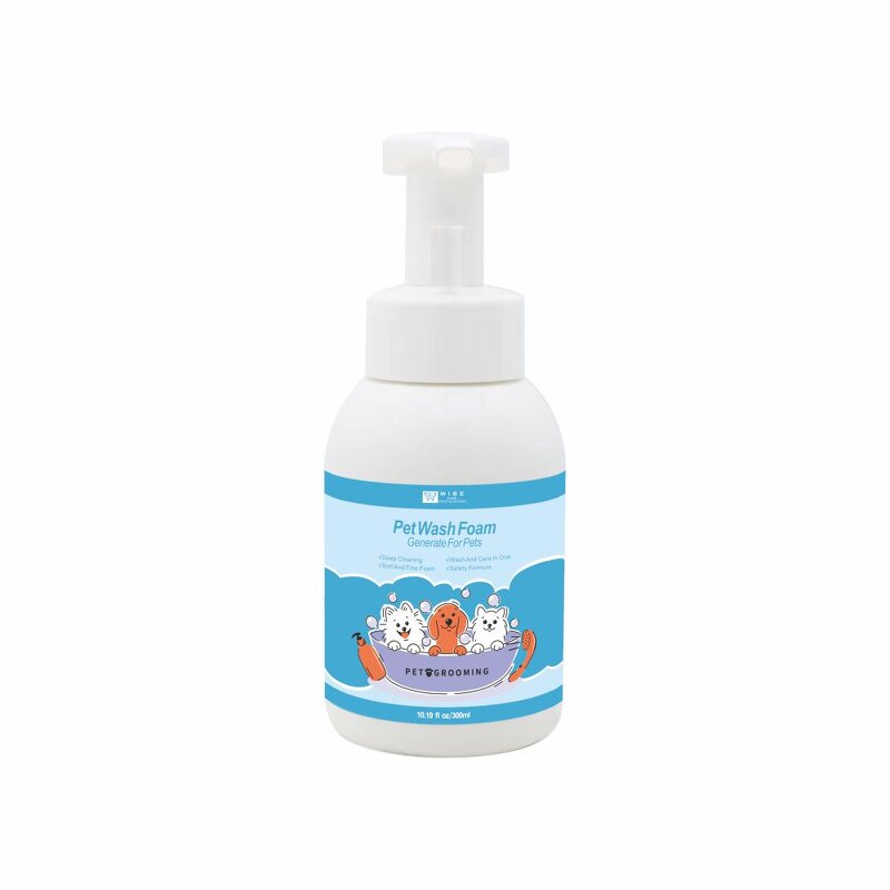 Pet Shower Gel Manufacturer - Mite Removal 300ml - Amino Acid, Oil Control Deodorant, Anti-bacterial, Repairs Damaged Hair