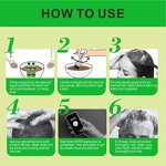 Hair Dye Gel Manufacturer - Permanent Apple Black 250ml*2 - Crystal Gel, Ginseng Extract, Fast Color to Black