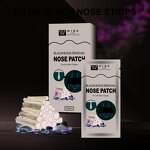 Nose Patch Manufacturer - Wiseking Blackhead Removal - Plant Formula Bamboo Charcoal, Refine Pores, Pitch-black Strips