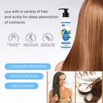 Leave-In Conditioner Manufacturer - Coconut Oil 200ml - Plant Extract, Repair Frizzy Hair & Split End, Moisturizing