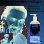 Beard Wash Manufacturer - Wiseking Professional Care Men's 280ml - Deep Cleansing, Refresh Shaping, Anti-Itching, for Curly Hair
