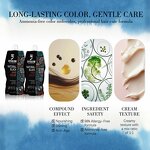 Hair Dye Cream Manufacturer - Dyeglow 500ml*2 - Color & Care in One, Ammonia Free, No Stick, Lasting Brightness