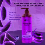 Shower Gel Manufacturer - Salon Natural Aloe Extract Bath - Hydrating Soothing, Rich Foam, Weak Acidic Mild, Fresh Fragrance