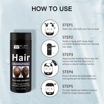 Hair Fibers Powder Manufacturer - Men's 50g - Herbal, Thickening, Conceals Hair Loss, Look Younger, Hold Spray Styling