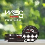 Hair Wax Gel Manufacturer - WGS Men's with Olive Oil - Strong Hold & Control, for Black Hair, Soft Touch, Non-greasy