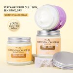 Moisturizer Manufacturer - Korean Skincare Vitamins Face Care Private Label Beef Tallow Cream 100g for Women