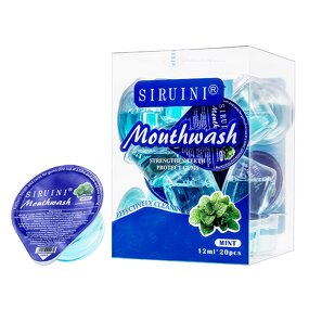 Mouthwash Manufacturer - Private Label Cool Mint Customize Oral Wash Teeth Cleaning Whitening Formula