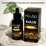 Hair Oil Manufacturer - MELAO Private Label Organic Hair Growth Serum Natural Black Hair Formula