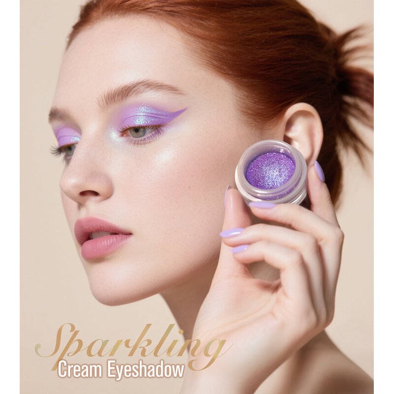 Eyeshadow Manufacturer - Customize logo Private Label, High Pigment 14 Colors Shimmer, Single Color